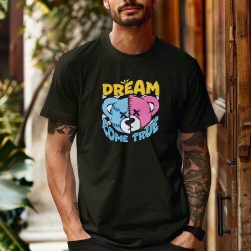Tricou Barbati Cu Urs - Dream Come True - imagine 2