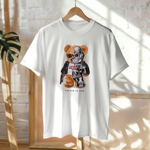 Tricou Barbati Cu Urs - Future Is Now