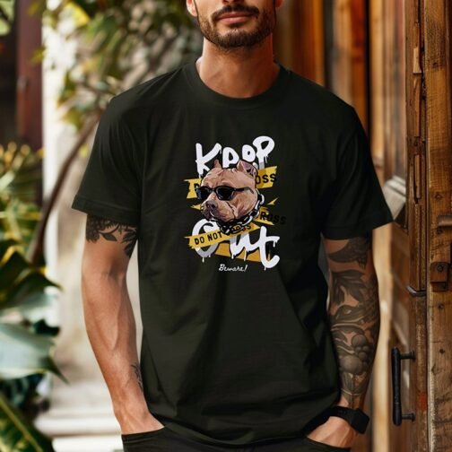 Tricou Barbati - Keep Out - imagine 3