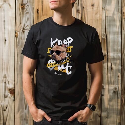 Tricou Barbati - Keep Out - imagine 2