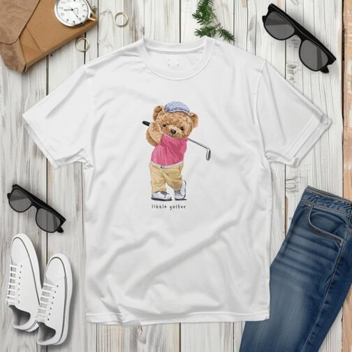 Tricou Barbati Cu Urs - Little Golfer - imagine 3