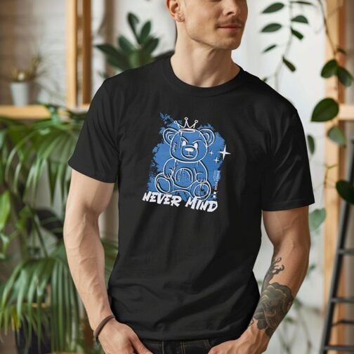 Tricou Barbati Cu Urs - Never Mind