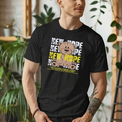 Tricou Barbati Cu Urs - New Hope - imagine 2