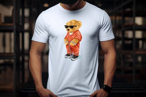 Tricou Barbati Cu Urs - Prisoner