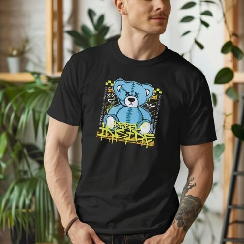 Tricou Barbati Cu Urs - Rebel Inside