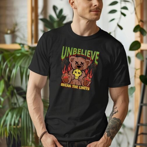 Tricou Barbati Cu Urs - Umbelive Break The Limits