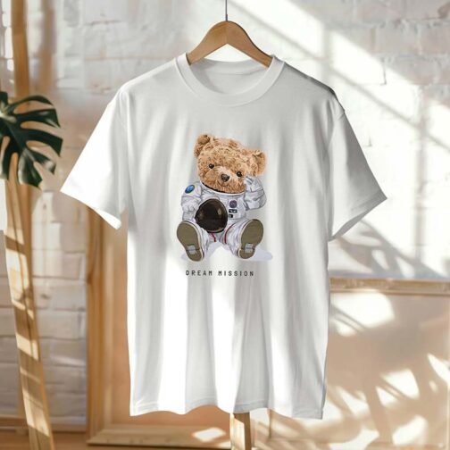 Tricou Barbati Cu Urs - Dream Mision - imagine 2