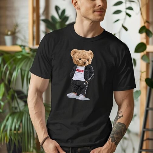 Tricou Barbati cu Urs - Love Yourself
