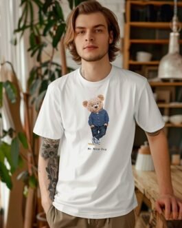 Tricou Barbati cu Urs - Mr Nice Guy