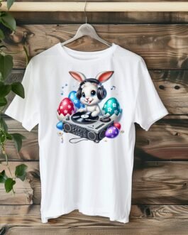 Tricou Femei – Musical Bunny – Mesaj jucăuș
