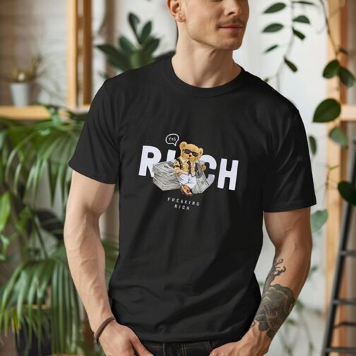 Tricou barbati - Yes Rich Freaking Rich