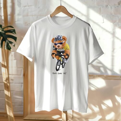 Tricou barbat cu Urs Get Over It! - imagine 2