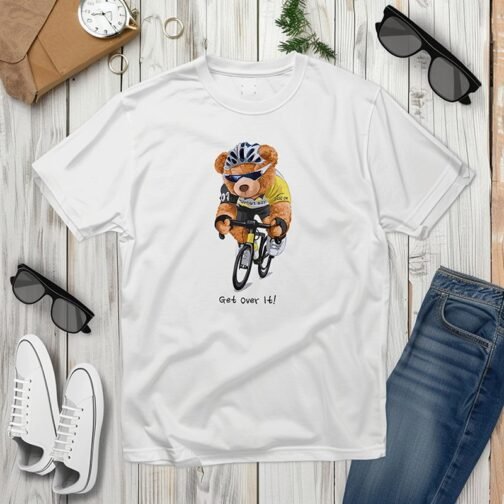 Tricou barbat cu Urs Get Over It! - imagine 4