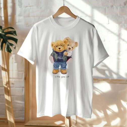 Tricou barbat - Lift You Up - cu Urs - imagine 2