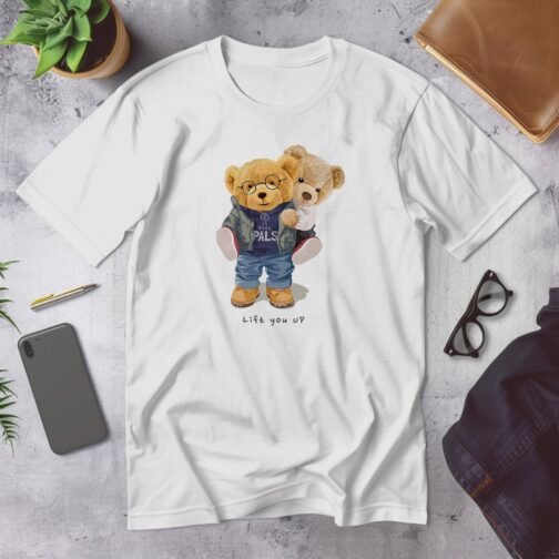 Tricou barbat - Lift You Up - cu Urs - imagine 4