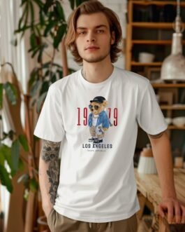 Tricou barbat – Los Angeles Skate Republic 1979 cu Urs