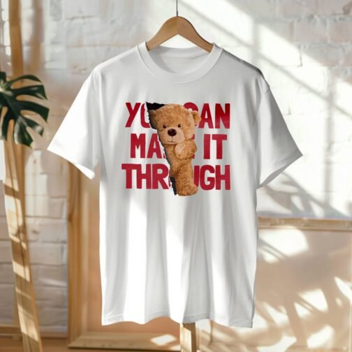Tricou Bărbați "You Can Make It Through" – Cu Urs - imagine 4