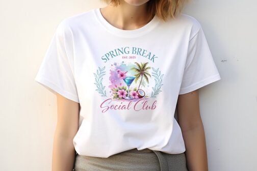 Tricou femei - Spring Break Social Club