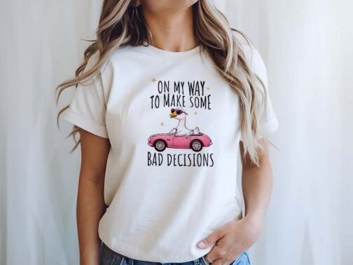Tricou Femei - Bad Decisions - imagine 3