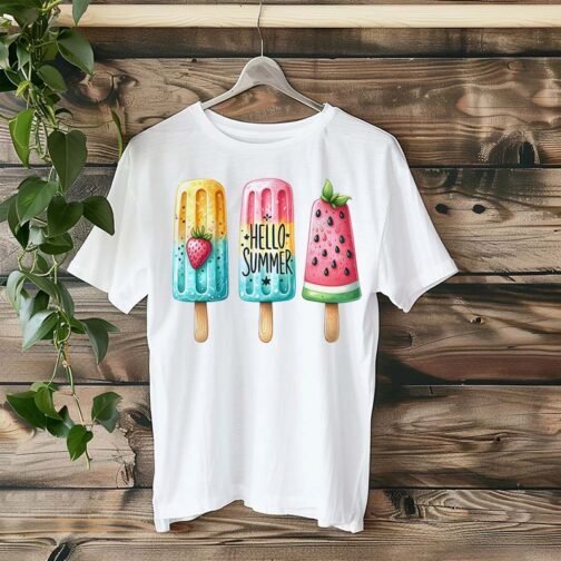 Tricou Femei - Hello Summer Ice Cream - imagine 4