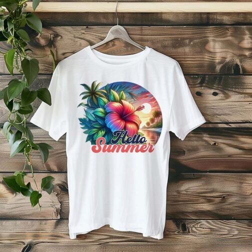 Tricou Femei - Hello Summer Flower - imagine 4