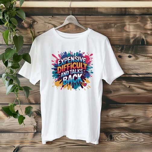 Tricou Femei - Expensive Difficult And Talks Back - imagine 4