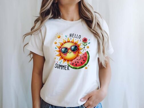 Tricou Femei - Hello Summer - imagine 3