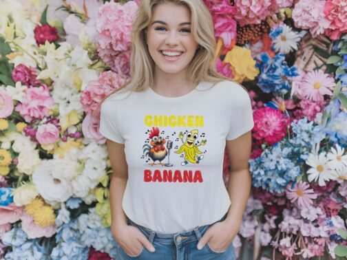 Tricou Femei - Chicken Banana