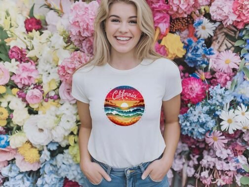 Tricou Femei - California - imagine 2
