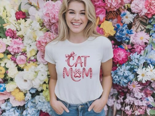 Tricou Femei - Cat Mom - imagine 2