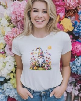 Tricou Femei – Garden Spring Gnome