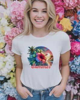 Tricou Femei – Hello Summer Flower
