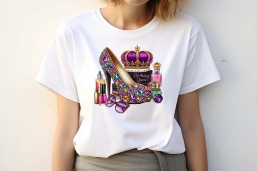 Tricou Femei - Birthday Glitter Queen