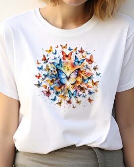 Tricou Femei – Butterfly Swarm