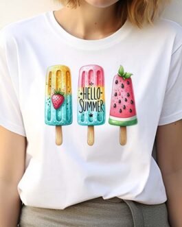 Tricou Femei – Hello Summer Ice Cream