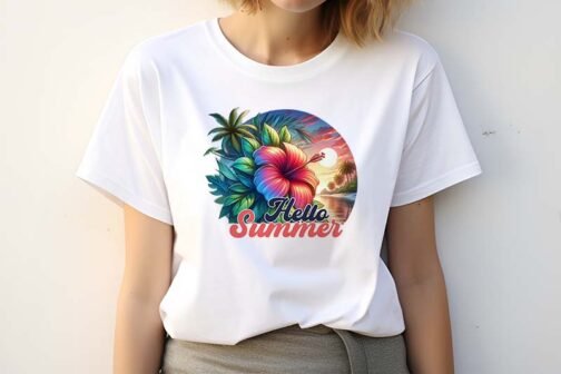 Tricou Femei - Hello Summer Flower
