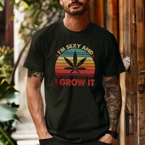 Tricou Barbati Im Sexy And I Grow It - imagine 2
