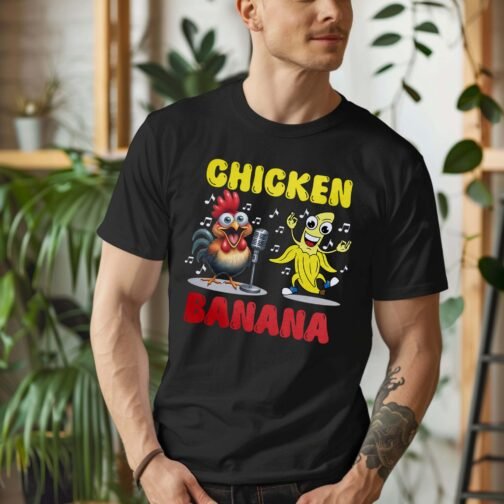 Tricou Barbati Chicken Banana