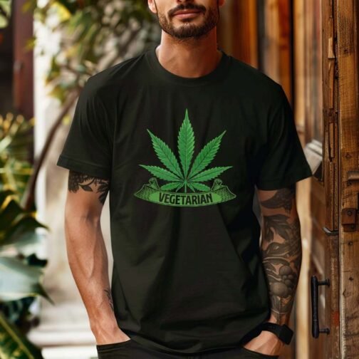 Tricou Barbati Vegetarian - imagine 2