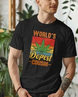 Tricou Barbati Worlds Dopest Cousin